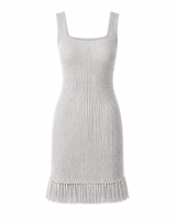 Vestido Luma Plateado