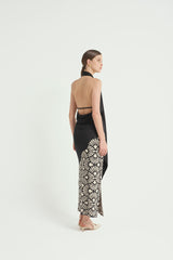 Falda Venus Negro-Beige