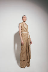 Pantalón Atenea Camel-Dorado