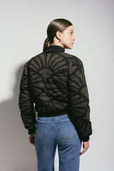 Bomber Jacket Venus Negro-Dorado