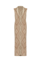 Chaleco Atenea Camel-Dorado