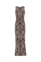 Vestido Atenea Café - Palo de Rosa