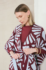 Chal Venus Vinotinto-Azul Celeste