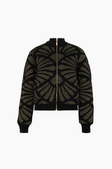 Bomber Jacket Venus Negro-Dorado