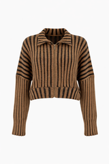 CHAQUETA MAD-MADRID - Vanizado camel