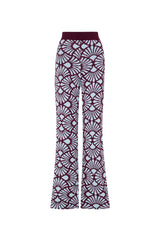 Pantalón Venus Vinotinto-Azul Celeste