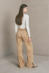 Pantalón Atenea Camel-Dorado