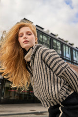 CHAQUETA MAD-MADRID - Vanizado gris