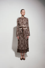 Saco Atenea Café-Palo de Rosa