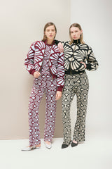 Bomber Jacket Venus Vinotinto-Celeste