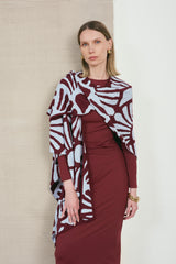 Chal Venus Vinotinto-Azul Celeste