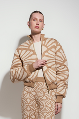 Bomber Jacket Venus Camel-Beige