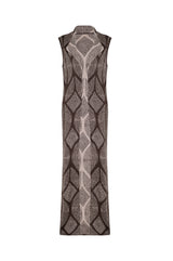 Chaleco Atenea Café-Palo de Rosa