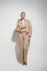 Pantalón Venus Camel-Beige