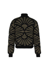 Bomber Jacket Venus Negro-Dorado