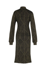 Cárdigan Atenea Negro-Dorado