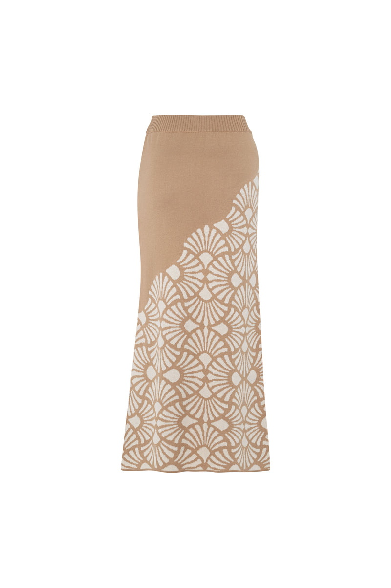 Falda Venus Camel-Beige