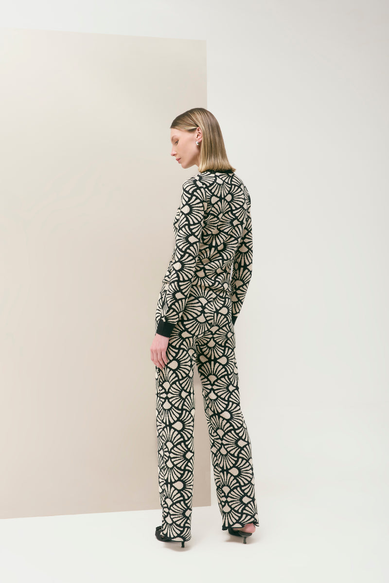 Saco Venus Negro-Beige