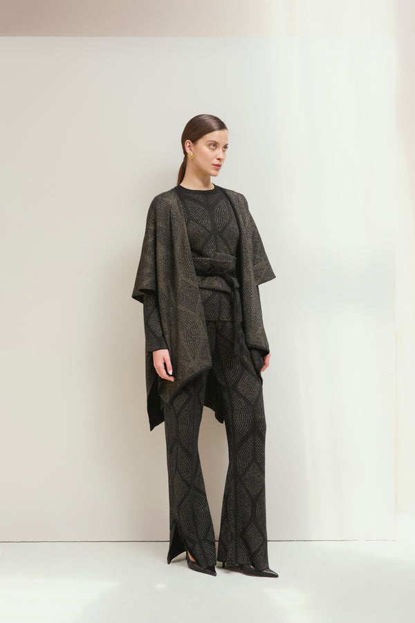 Pantalón Atenea Negro-Dorado