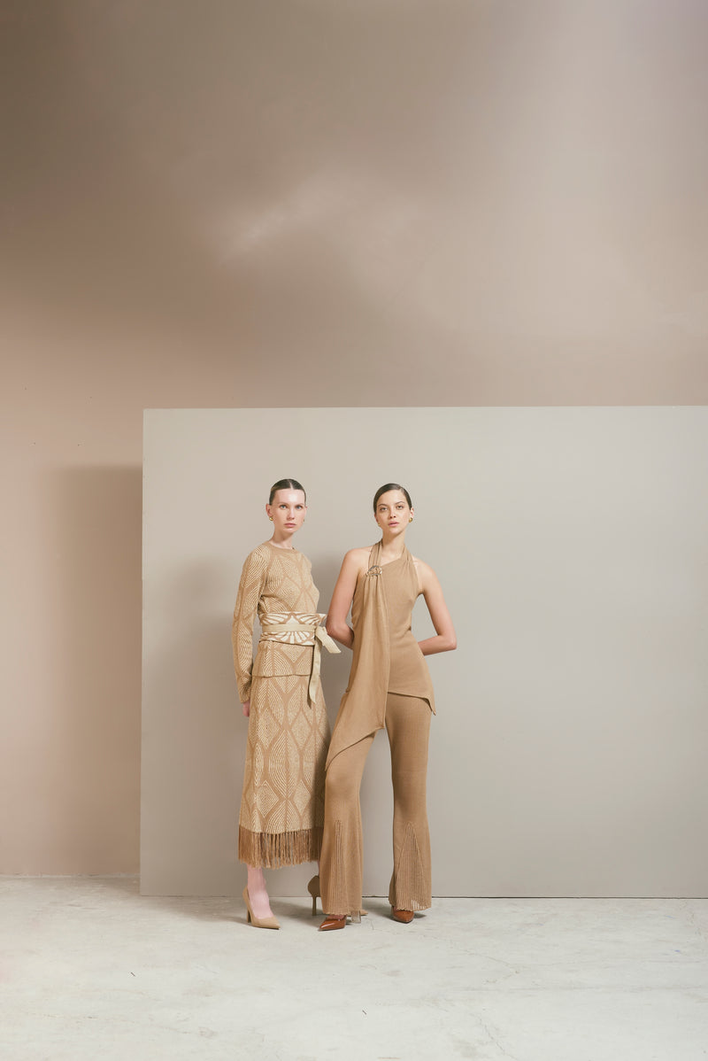 Saco Atenea Camel-Dorado