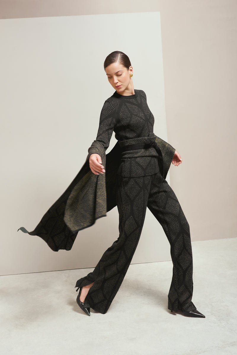 Saco Atenea Negro-Dorado