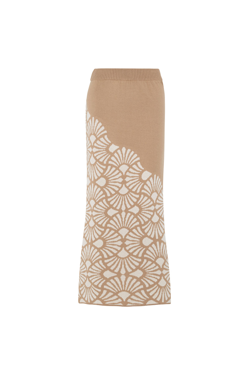 Falda Venus Camel-Beige