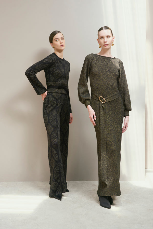Saco Atenea Negro-Dorado