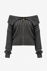 CHAQUETA CDG-PARIS - Vanizado negro